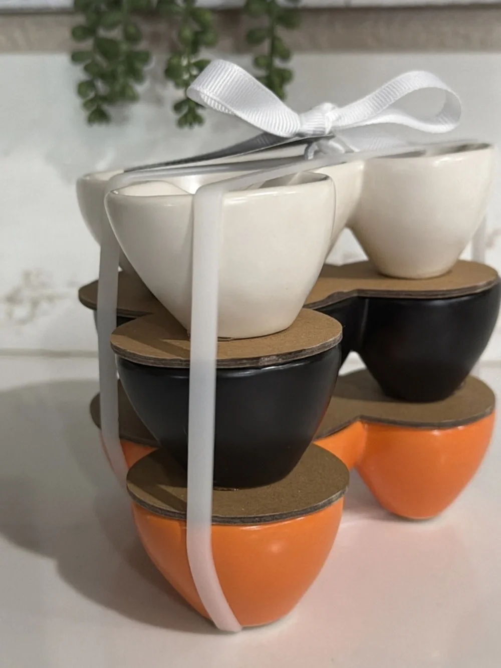 Rae Dunn Halloween Disney Mickey Mouse Set of 3 Snack Bowls